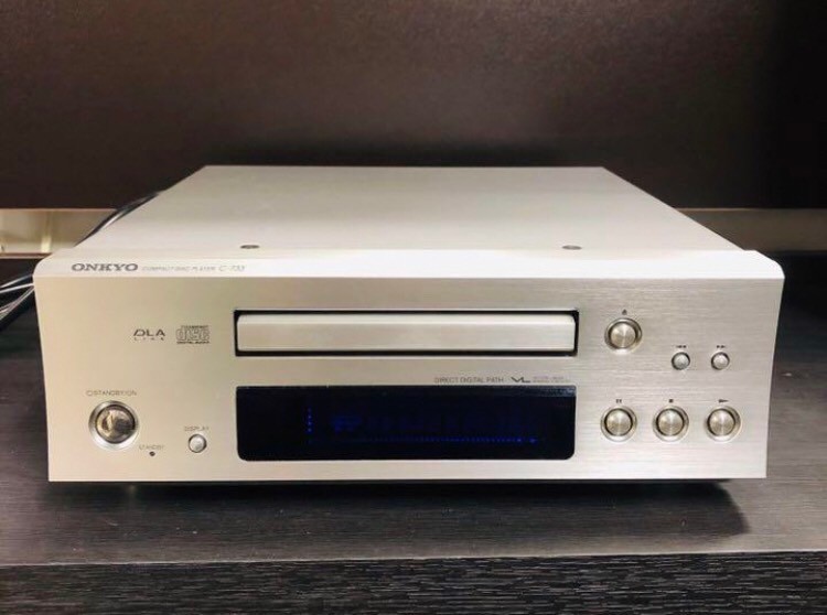 ONKYO C-733（S）CDプレーヤー コンパクト ディスク プレイヤー