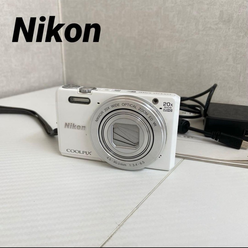 カメラの買取実績　名古屋　リサイクルショップシンプー　ニコン　Nikon　COOLPIX　S7000　ホワイト　デジカメ　コンデジ　