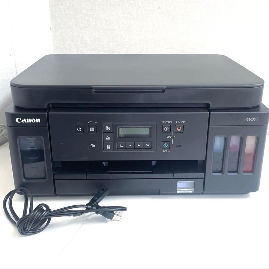 プリンターの買取実績　愛知県名古屋市　中村区　出張買取　キャノン　Canon　G6030　インクジェットプリンター　ギガタンク　超美品　リサイクルショップシンプー