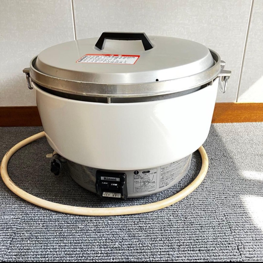 業務用調理器具の買取　リサイクルショップシンプー　愛知県　名古屋市　中村区　ガス炊飯器　都市ガス　リンナイ　RR-40S1　4.5升　2013年製